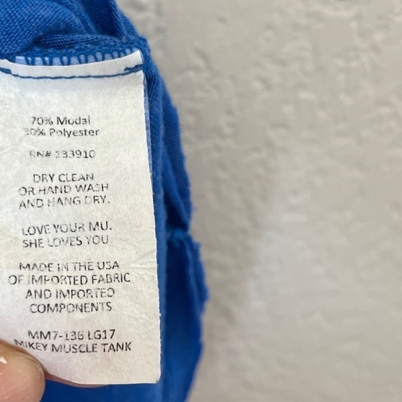 SHOW ME YOUR MUMU Mikey Muscle Tank XS - Picture 6 of 6